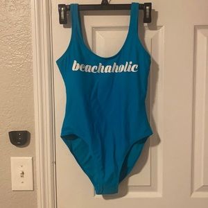 One piece bathing suit